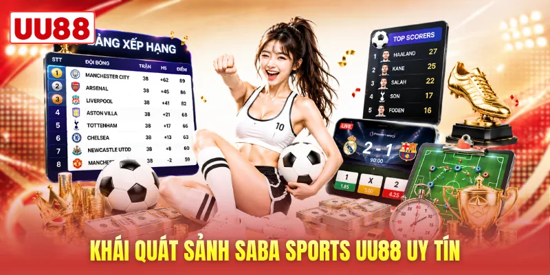 Khái quát sảnh SABA Sports UU88 uy tín